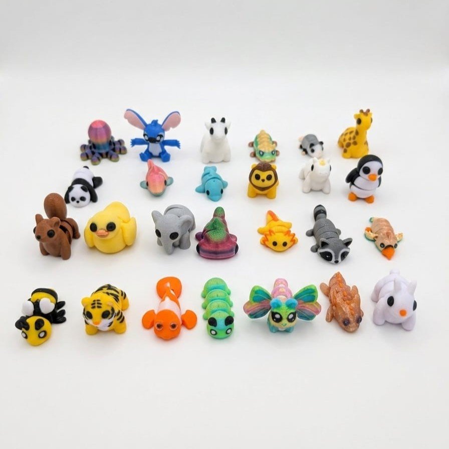Affordable 3D print services 8 Flexible Pocket Toys